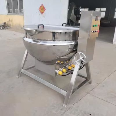 Stainless Steel New Multi-Energy Heating Food Production Equipment/Planet Stirring Tilting Type Wok