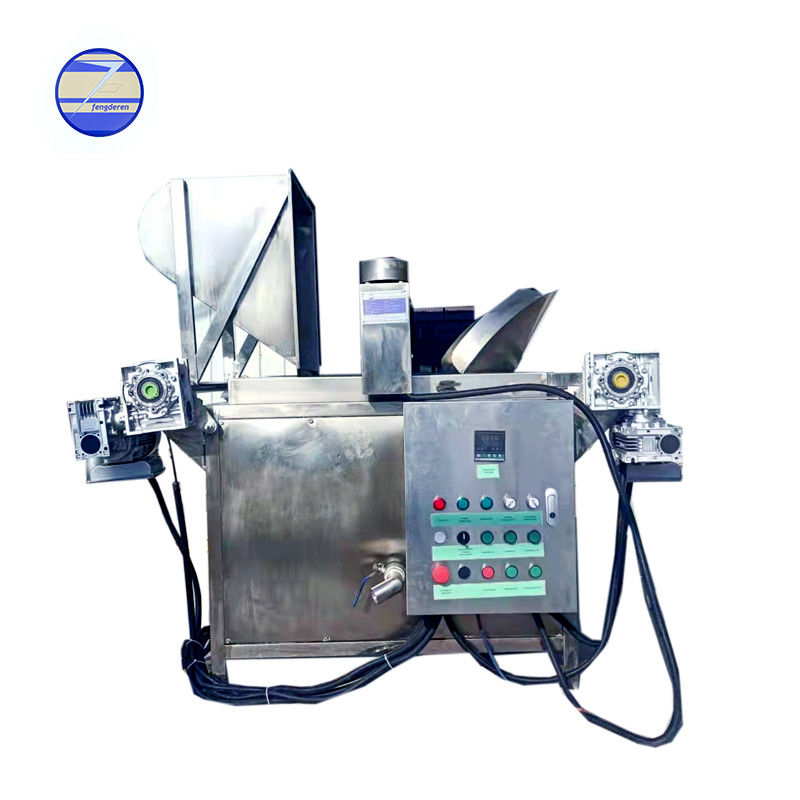 Full-Automatic Industrial Batch Fryer Frying Production Line Potato Chips/French Fries/Snack/Yam Chips/Chicken/Meat/Bana