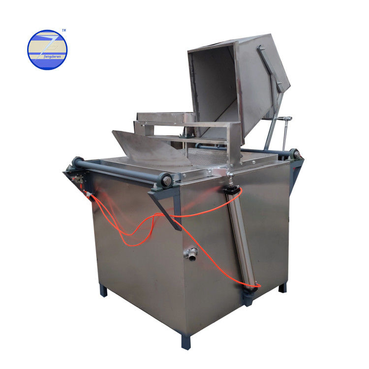 Automatic Gas Heating Vegetabel/Meat/Peanut/Bean/Nut/Snack Machine Frying Machine Batch Fryer