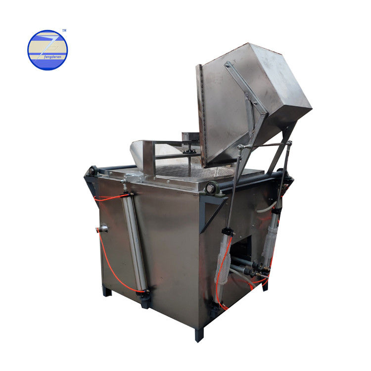 Automatic Gas Heating Vegetabel/Meat/Peanut/Bean/Nut/Snack Machine Frying Machine Batch Fryer