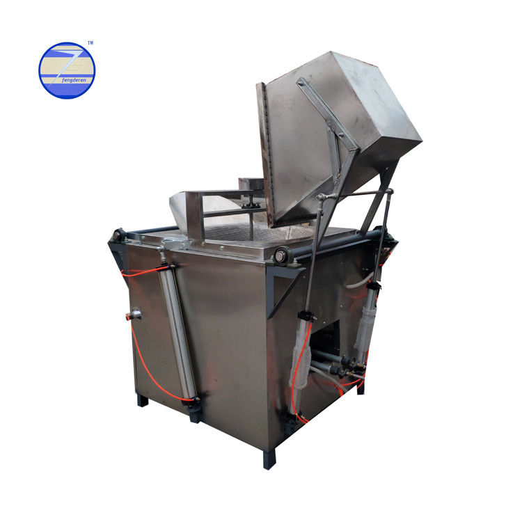 Automatic Gas Heating Vegetabel/Meat/Peanut/Bean/Nut/Snack Machine Frying Machine Batch Fryer