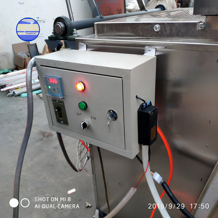 Automatic Gas Heating Vegetabel/Meat/Peanut/Bean/Nut/Snack Machine Frying Machine Batch Fryer