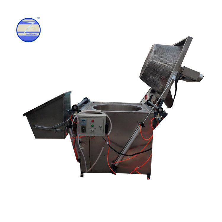 Automatic Gas Heating Vegetabel/Meat/Peanut/Bean/Nut/Snack Machine Frying Machine Batch Fryer