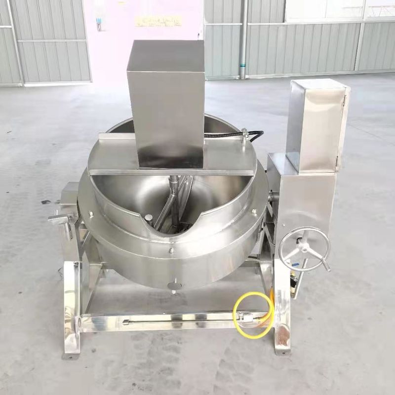 Stainless Steel New Multi-Energy Heating Food Production Equipment/Planet Stirring Tilting Type Wok