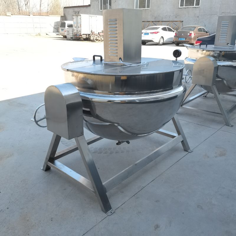 Stainless Steel New Multi-Energy Heating Food Production Equipment/Planet Stirring Tilting Type Wok